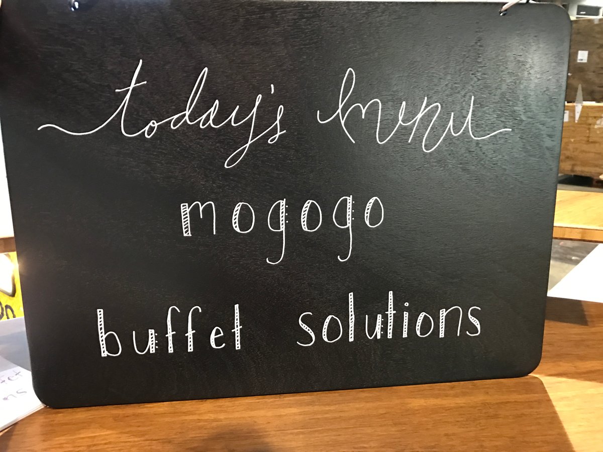 Why Signage Is Important for Buffet Service