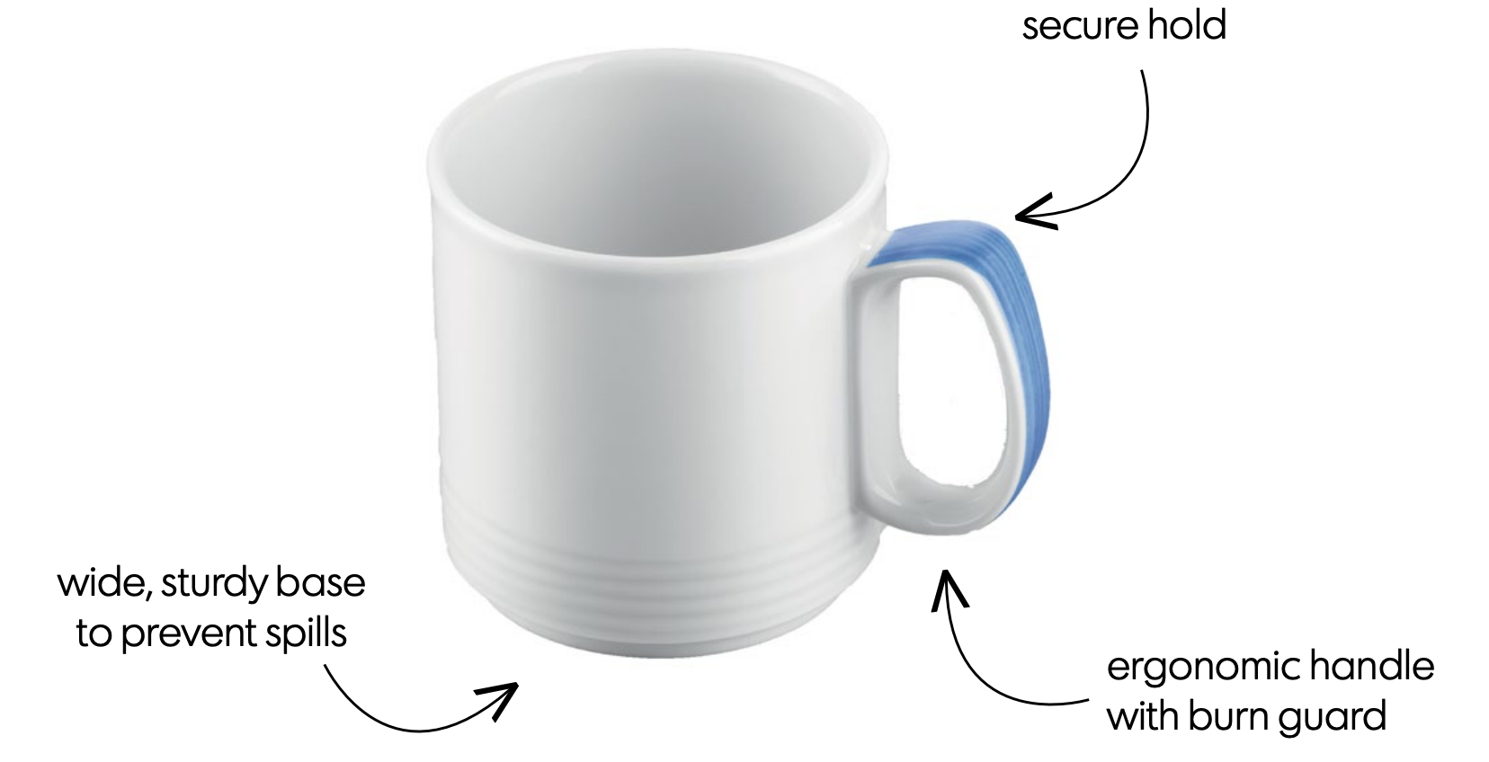 special mug for healthcare foodservice